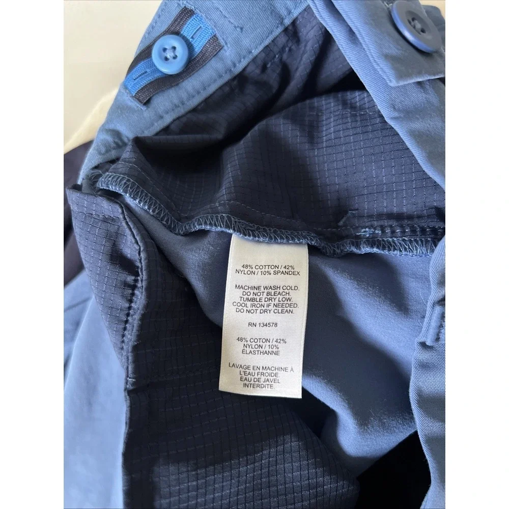 Vineyard Vines Boys Performance On-The-Go Pants Size 14 Blue Chino OTG